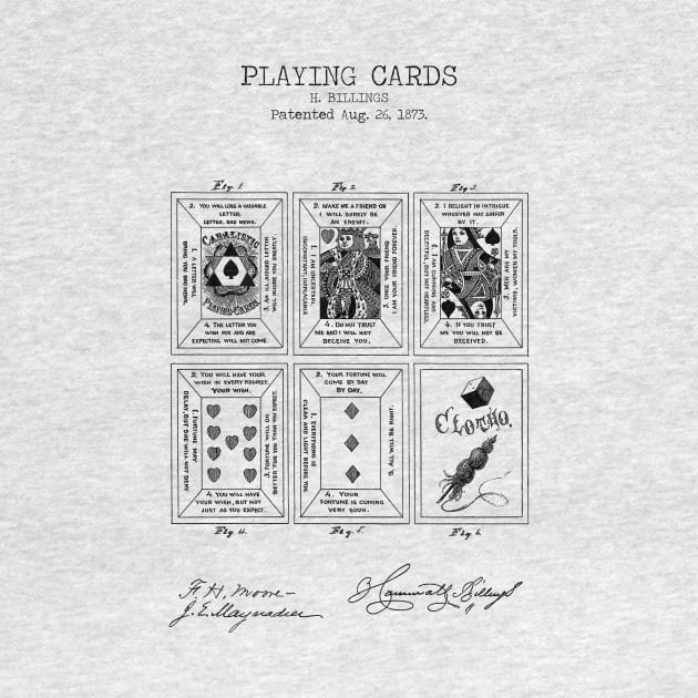 PLAYING CARDS patent by Dennson Creative